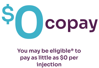 Image of $0 copay eligibility